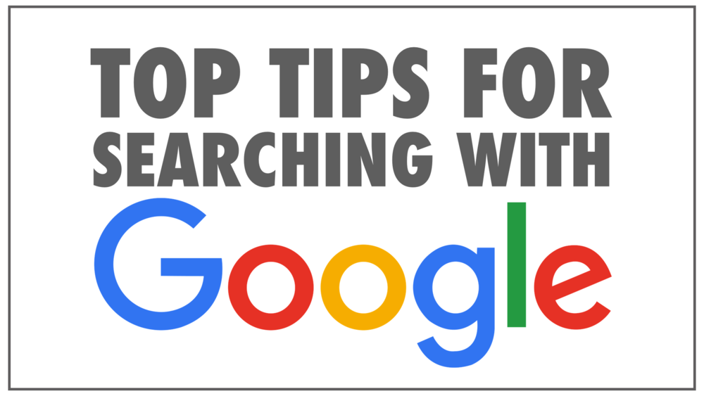 Google search tips
